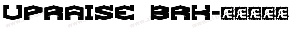 Upraise BRK字体转换